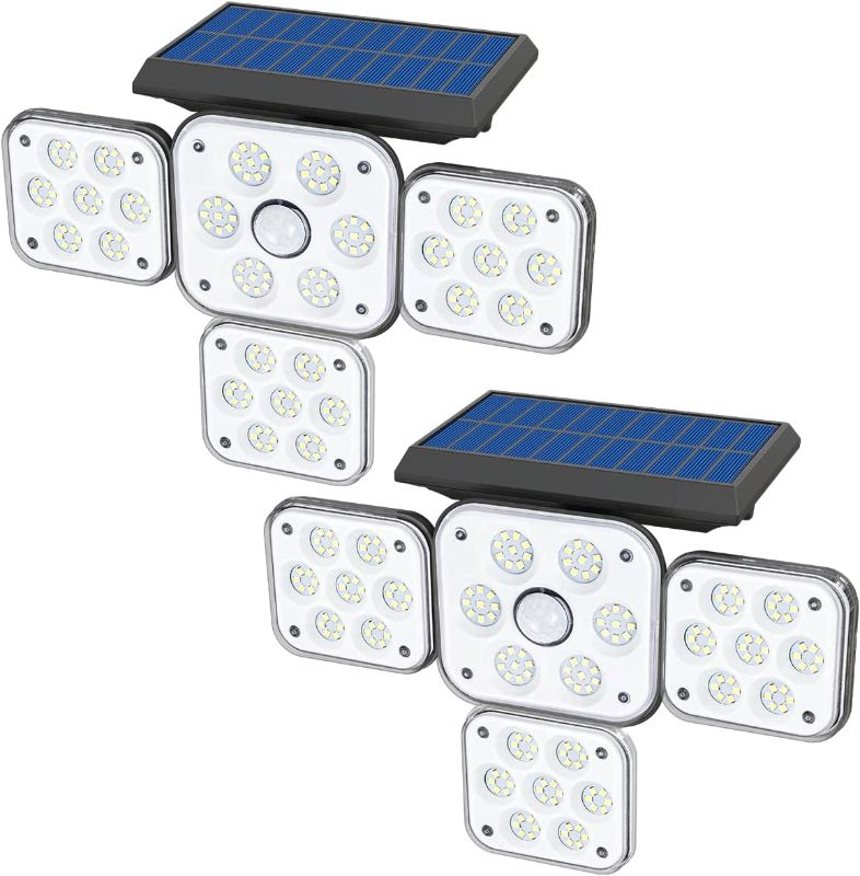 Photo 1 of gifyoat Solar Lights Outdoor Motion Sensor Light, 180° Swiveling Solar Flood Lights, IP65 Waterproof Solar Security Lights