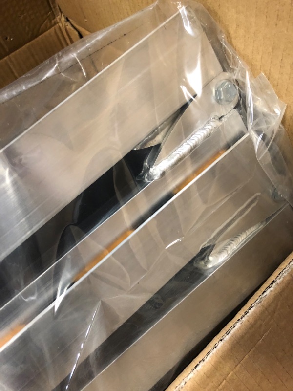 Photo 9 of HABUTWAY 6FT Wheelchair Ramp Folding Aluminum Portable Non-Slip Ramps Holds Up to 800 lbs Utility Mobility Access Threshold Ramp Suitcase with Applied Slip-Resistant Surface Handicap Ramps