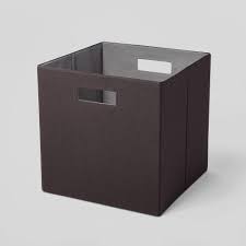 Photo 1 of 13" x 13" Fabric Bin - Brightroom™ Black

