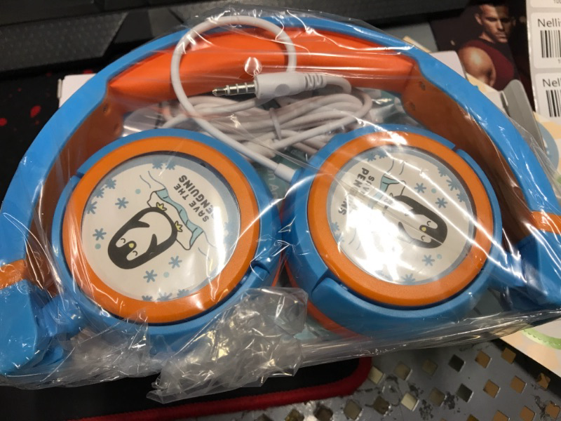 Photo 1 of Kids Headphones with Mic and Free HiFi Headphones?2022 New? Foldable Stereo 3.5mm On-Ear Headset for Children/Teens/Boys/Girls/iPhone/Smartphones/School/Kindle/Plane/Tablet