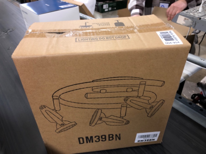 Photo 1 of Casia 3-Light Multi-Directional Ceiling Track Lighting, Ceiling Spot Lights,Tracking Lights, Spiral Ceiling Light Fixture for Kitchen Basement Bedroom Hallway (Brushed Nickel, 1 Pack) Brushed Nickel 1 Pack