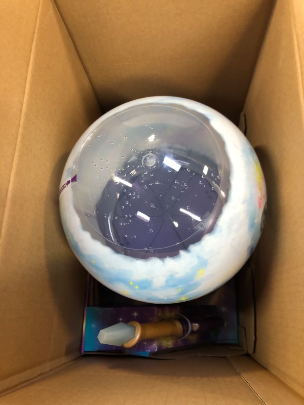 Photo 3 of Magic Mixies Magical Misting Crystal Ball with Interactive 8 inch Blue Plush Toy and 80+ Sounds and Reactions