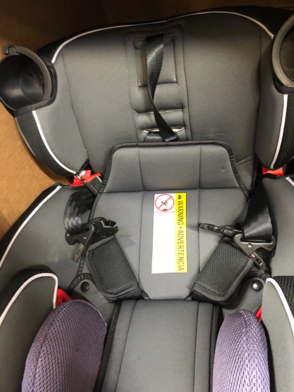 Photo 4 of Graco SlimFit 3 in 1 Car Seat, Slim & Comfy Design Saves Space in Your Back Seat, Annabelle, 1 Count (Pack of 1) SlimFit Annabelle