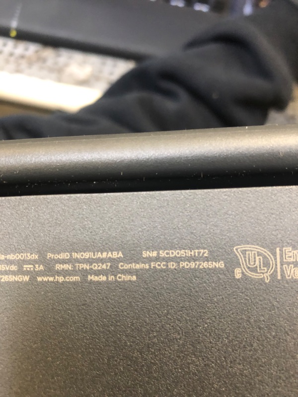 Photo 1 of HP Newest Flagship Chromebook, 11.6" HD (1366 x 768) Display, Intel Celeron Processor N3350, 4GB LPDDR2, 32GB eMMC, Chrome OS, HD Graphics 500, 11A-NB0013DX, Ash Gray Device Only