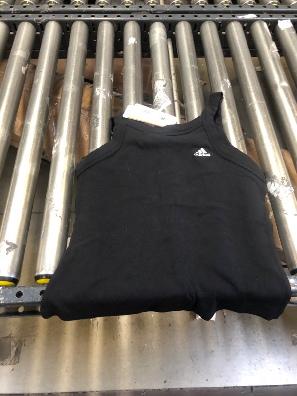 Photo 4 of adidas Women's Yoga Ribbed Tank Top Medium Black