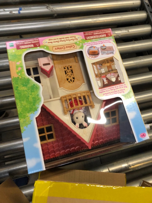 Photo 3 of Calico Critters Red Roof Cozy Cottage, Dollhouse Playset with Figure, Furniture and Accessories