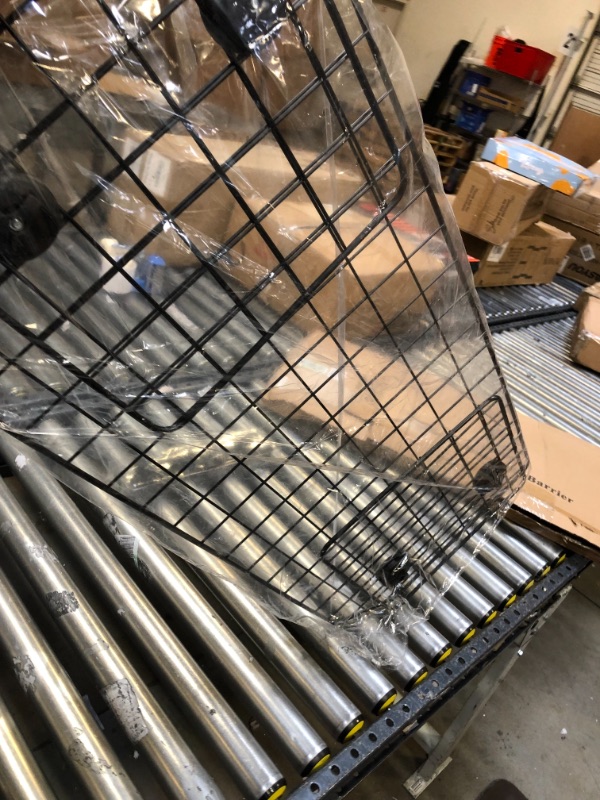 Photo 1 of CASIMR Dog Car Barrier for SUVs,Vehicles, Cars, Adjustable Large Pet Gate for Cargo Area, Heavy-Duty Wire Mesh Pet Barrier, Universal Fit Net Car Divider for Dogs?Safety Dogs Car Travel Accessories 54.5inch [Knob Hook]