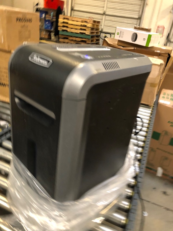 Photo 1 of Fellowes Powershred 99Ci 18-Sheet Capacity, 100% Jam Proof Cross-Cut Paper Shredder, Black/Gray 18 Sheet