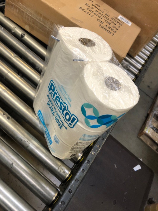 Photo 1 of Amazon Brand - Presto! 6 rolls  Toilet Paper