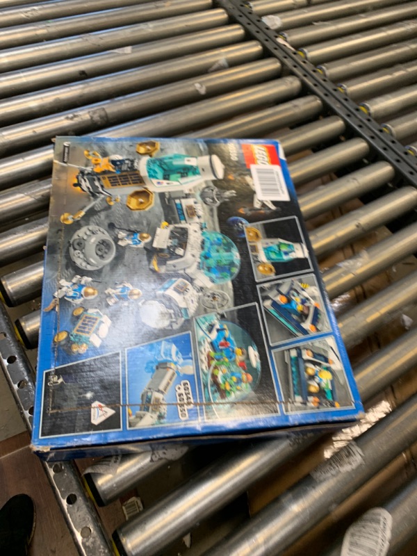 Photo 2 of City Space Lunar Research Base 60350 Building Toy Set for Kids, Boys, and Girls Ages 7+ (786 Pieces) Frustration-Free Packaging --- Box Packaging Damaged, Minor Use, Missing Parts
