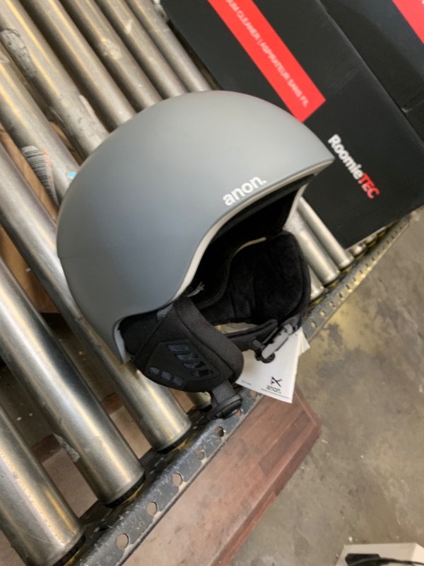 Photo 3 of Anon Snowboarding-Helmets Helo 2.0 Helmet Stone, Size Large --- Box Packaging Damaged, Item is New
