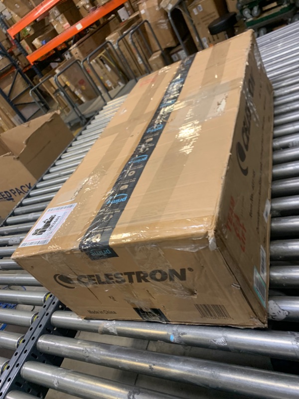 Photo 1 of Celestron - NexStar 130SLT Computerized Telescope - Compact and Portable - Newtonian Reflector Optical Design - SkyAlign Technology - Computerized Hand Control - 130mm Aperture 130 SLT Newtonian Single --- Box Packaging Damaged, Minor Use, Missing Parts
