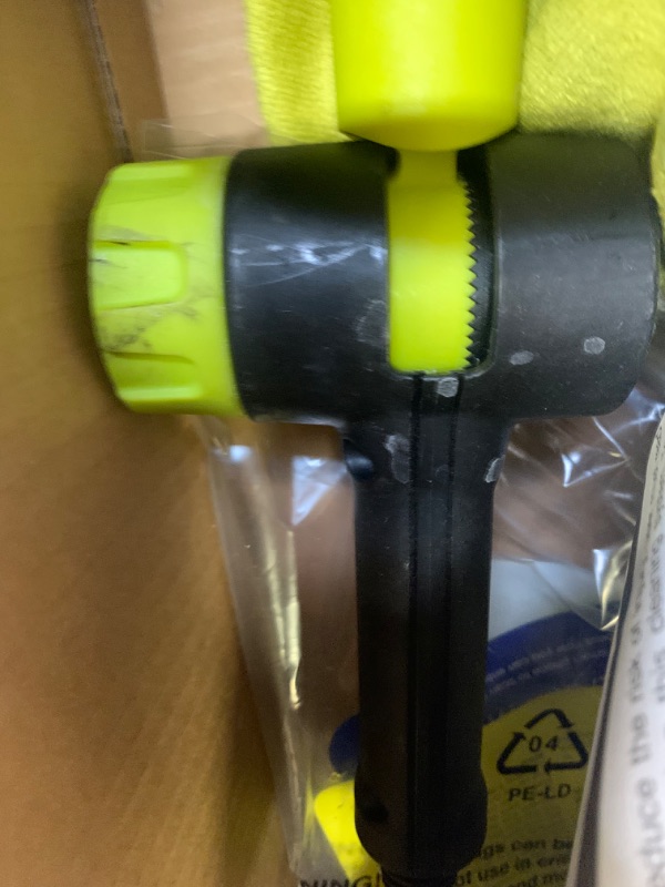 Photo 1 of Sun Joe SPX-ACS-MAX Auto Cleaning System for Most Pressure Washers, Includes Rotating Brush, Feather Brush, Wheel Brush, Turbo Nozzle, Cloths and Universal Adapters for Most Brands up to 3500-PSI --- Box Packaging Damaged, Moderate Use, Scratches and Scuf