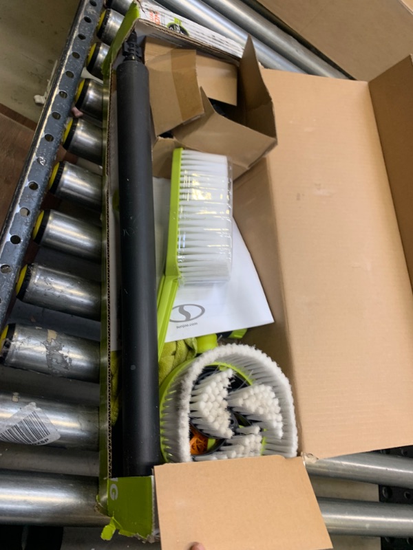 Photo 1 of Sun Joe SPX-ACS-MAX Auto Cleaning System for Most Pressure Washers, Includes Rotating Brush, Feather Brush, Wheel Brush, Turbo Nozzle, Cloths and Universal Adapters for Most Brands up to 3500-PSI --- Box Packaging Damaged, Moderate Use, Scratches and Scuf