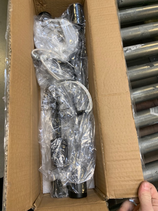 Photo 1 of BRKNIT Semi Flush Mount Ceiling Light Fixture, 6-Light Black Farmhouse Sputnik Chandeliers, Modern Kitchen Light Fixtures Ceiling Mount for Bedroom Living Room Corridor?Lengthen & Assembled Easily? Black?lengthen? 6-Light?Assembly Requirements? --- Box Pa