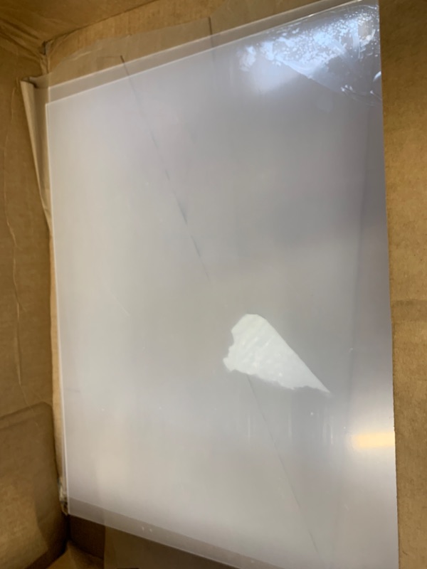 Photo 1 of 3MM ACrylic Sheets 16"x20" --- Box Packaging Damaged, Item is New
