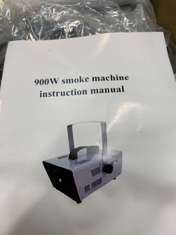Photo 1 of 900W Smoke Machine --- Box Packaging Damaged, Item is New
