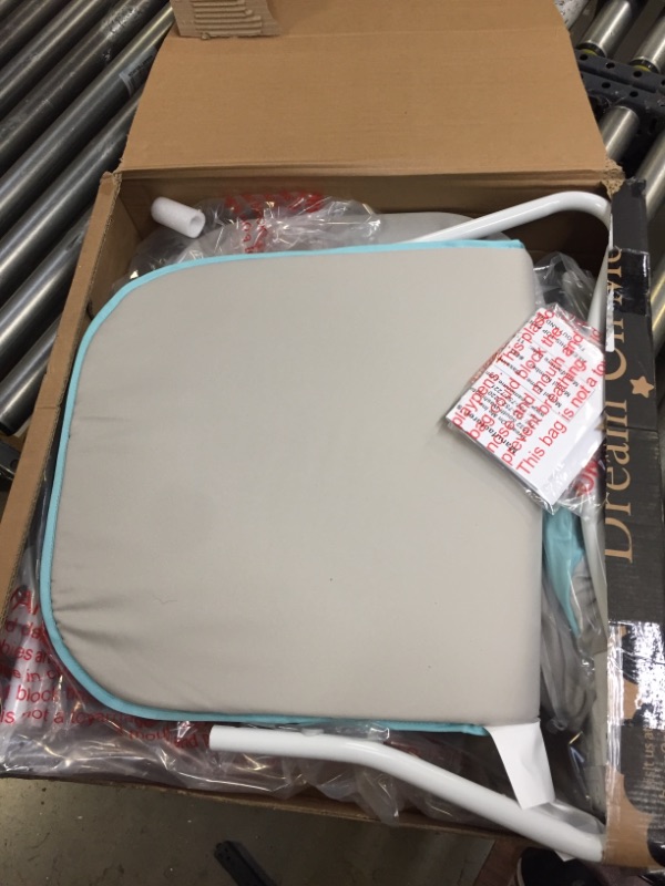 Photo 3 of Dream On Me Karley Bassinet in Blue/Grey, Minor Use, Missing Pieces 