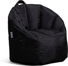 Photo 1 of Big Joe Milano Kid's Bean Bag Chair, Black Smartmax