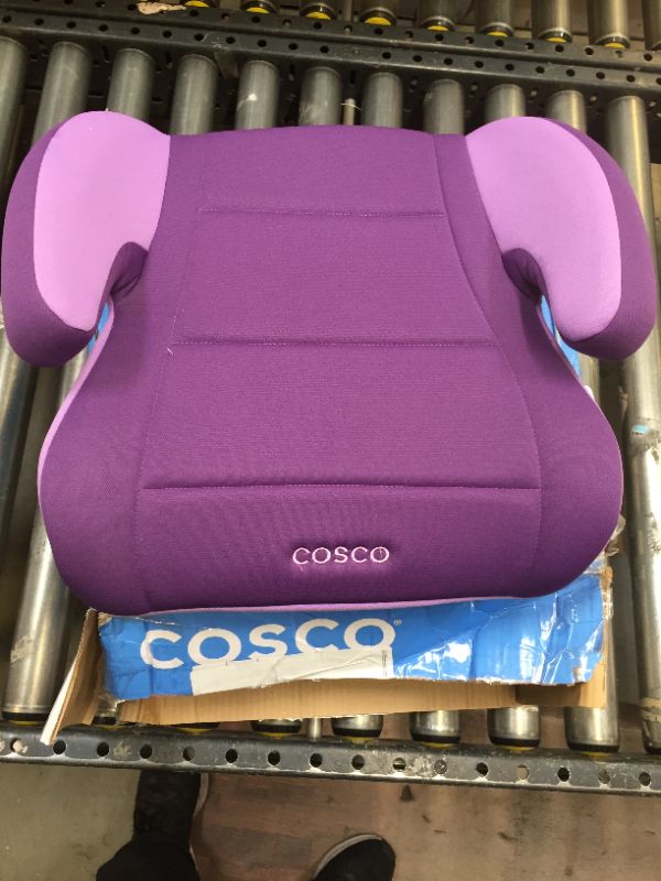 Photo 2 of Cosco Topside Child Safe Belt Positioned Backless Booster Car Seat, Purple Grape
