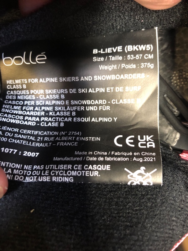 Photo 4 of bollé B-Lieve Rose Mint Matte | Small-Medium 53-57 cm - Snow Helmet Unisex-Junior