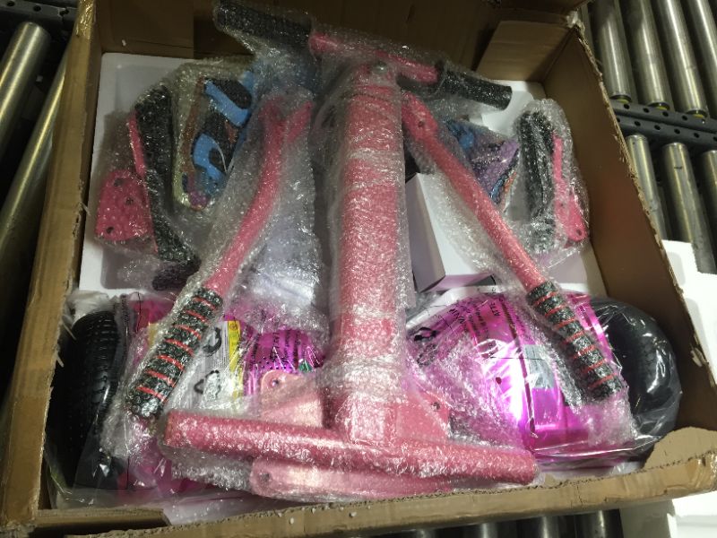 Photo 2 of -FOR PARTS- EVERCROSS Hoverboard, Self Balancing Scooter Hoverboard with Seat Attachment, 6.5" Hover Board Scooter with Bluetooth Speaker & LED Lights, Hoverboards Suit for Kids Rose+Kart Pink