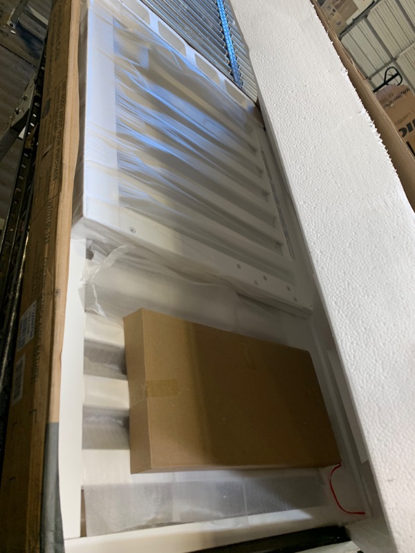 Photo 4 of Delta Children Essex 4-in-1 Convertible Baby Crib, Bianca White with Natural Legs  --- Box Packaging Damaged, Item is New
