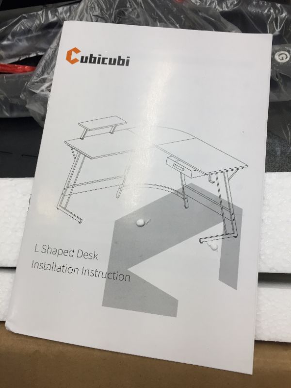 Photo 1 of CubiCubi L Shaped Desk