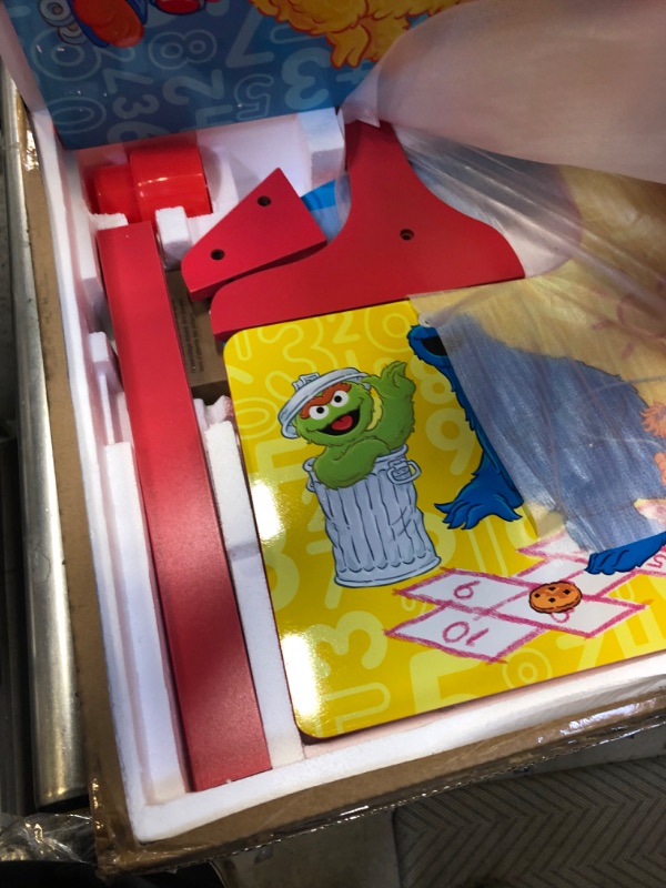 Photo 1 of Delta Children Chair Desk With Storage Bin, Sesame Street Sesame Street Character