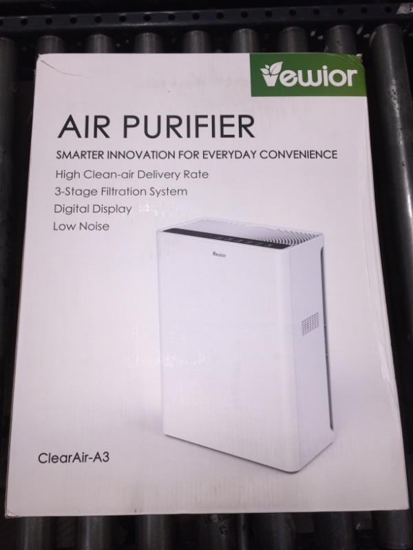 Photo 4 of Air Purifier, Home Air Purifiers For Large Room Up To 1620 sq.ft, VEWIOR H13 True HEPA Air Filter With 5 Timer Settings 3 Fan Speeds, Ultra-Quiet Air Cleaner For Pets Dander Hair Smoke Smell Pollen