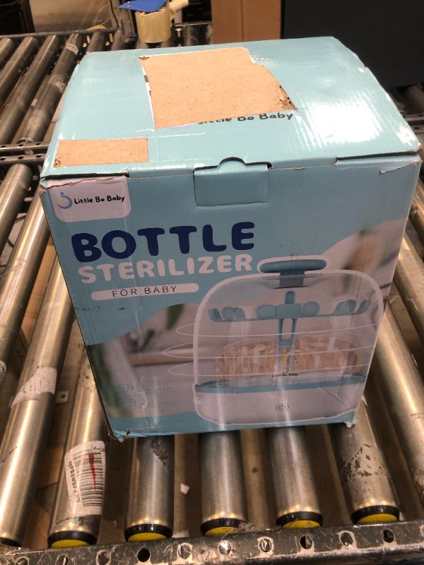 Photo 2 of Bottle Sterilizer, Little Bo Baby Bottle Electric Steam Sterilizer, Steam Sterilization for Baby Bottles, Highest Capacity, Any Brand Universal Fit