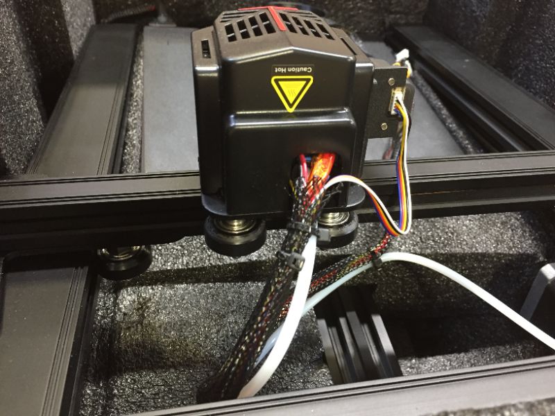 Photo 1 of Creality Ender 3 V2 Neo 3D Printer Upgrade with CR Touch Auto Leveling Kit PC Stainless Platform Full-Metal Extruder, 95% Pre-Installed with Resume Printing and Model Preview Function 220×220×250mm