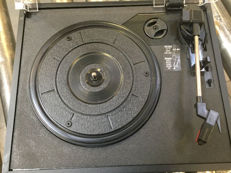 Photo 1 of Victrola All-in-1 Bluetooth Record Player with Built in Speakers *** ITEM HAS WEAR FROM PRIOR USE ***