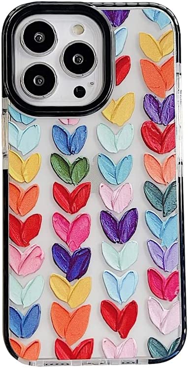 Photo 1 of 10 PACK Fashion Love Hearts Clear Phone Case for iPhone 13 Pro 6.1" -- SOLD AS IS --
