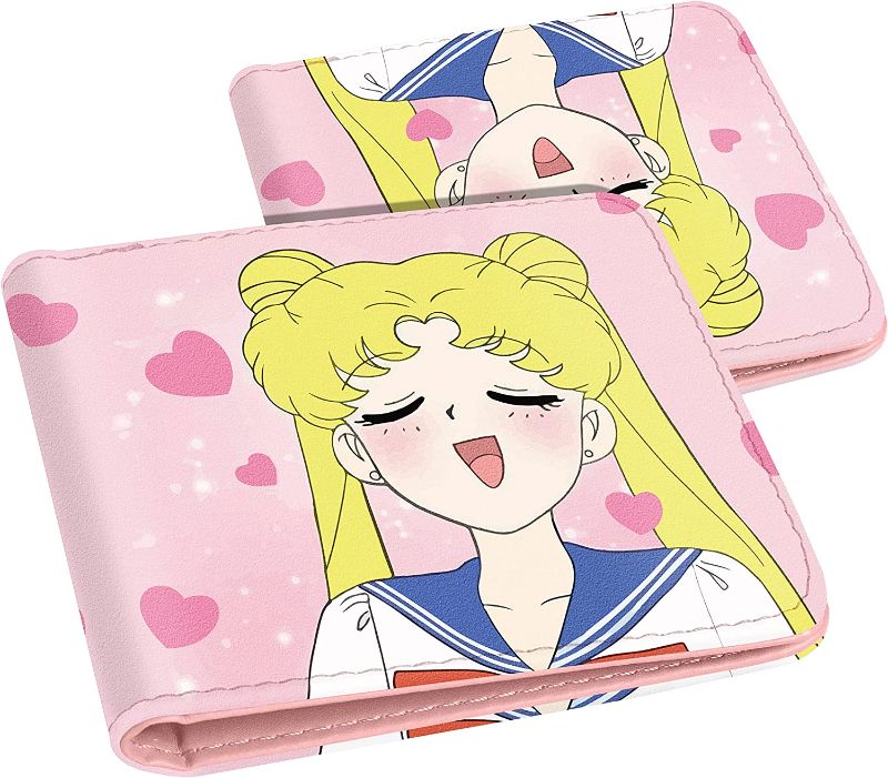 Photo 1 of  Anime Cool Cartoon Character Wallet /  Credit ID Card Slim Thin Design Bi-fold