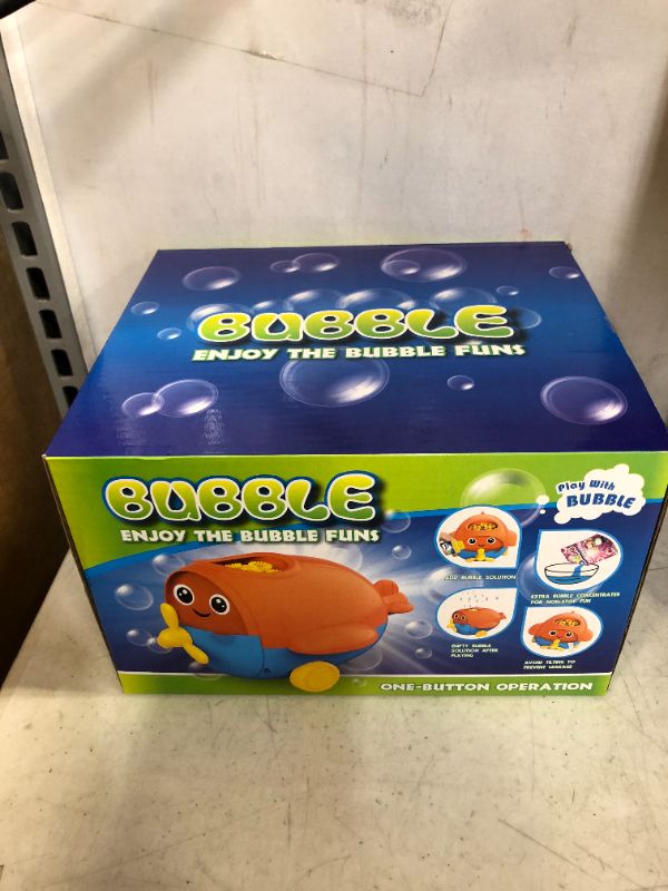 Photo 1 of Airplane Bubble Machine for Kids & Toddlers Outdoor
