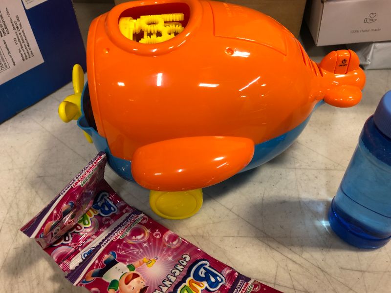 Photo 1 of Airplane Bubble Machine for Kids & Toddlers Outdoor
