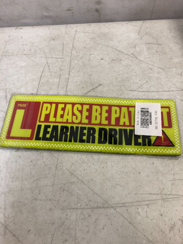 Photo 2 of 3 Pcs Student Driver car Magnet - NEW UNOPENED 