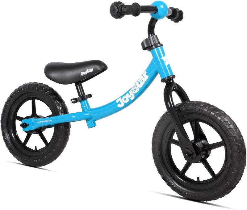 Photo 1 of JOYSTAR 12 Inch Balance Bike for 18months, 2, 3, 4, and 5 Years Old Boys and Girls - Lightweight Toddler Bike with Adjustable Handlebar and Seat - No Pedal Bikes for Kids Birthday Gift
--- MISSING SOME HARDWARE, DAMAGED PACKAGING 