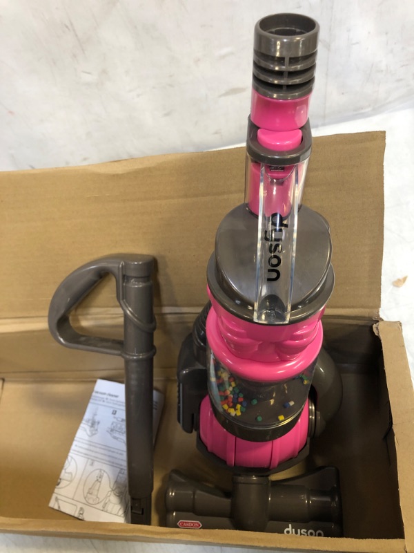 Photo 2 of Casdon Dyson Ball Vacuum - Gray and Pink
