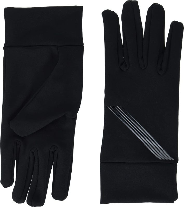 Photo 1 of Amazon Essentials Men's Running E-tip Gloves SIZE L -- SEALED / UNOPENED 