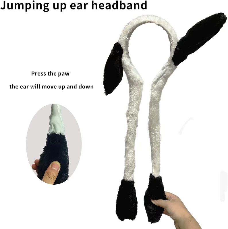 Photo 1 of  Bunny Ear Move Headband   Rabbit Ear Jumping up  Headband 