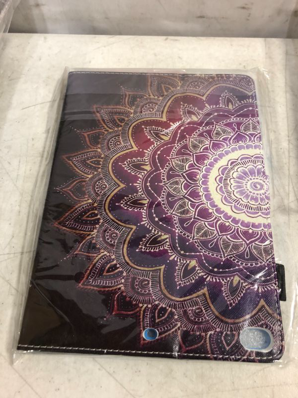 Photo 3 of Case for APPLE IPAD  2018/2...6TH/5TH/AIR/AIR 2,  Vimorco Case for Apple Ipad 6th/5th/7th/8th MANDALA/PURPLE
(STOCK PHOTO DESIGN/COLOR DIFFER FROM ACTUAL ITEM DESIGN/COLOR -- SEE PHOTOS)