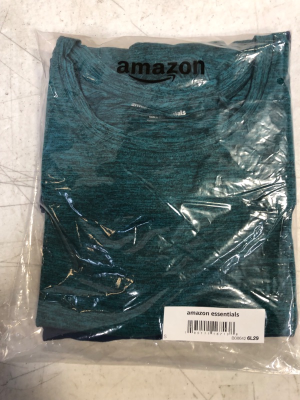 Photo 2 of Amazon Essentials Women's Tech Stretch Short-Sleeve Crewneck T-Shirt (Available in Plus Size), Multipacks
SIZE SMALL