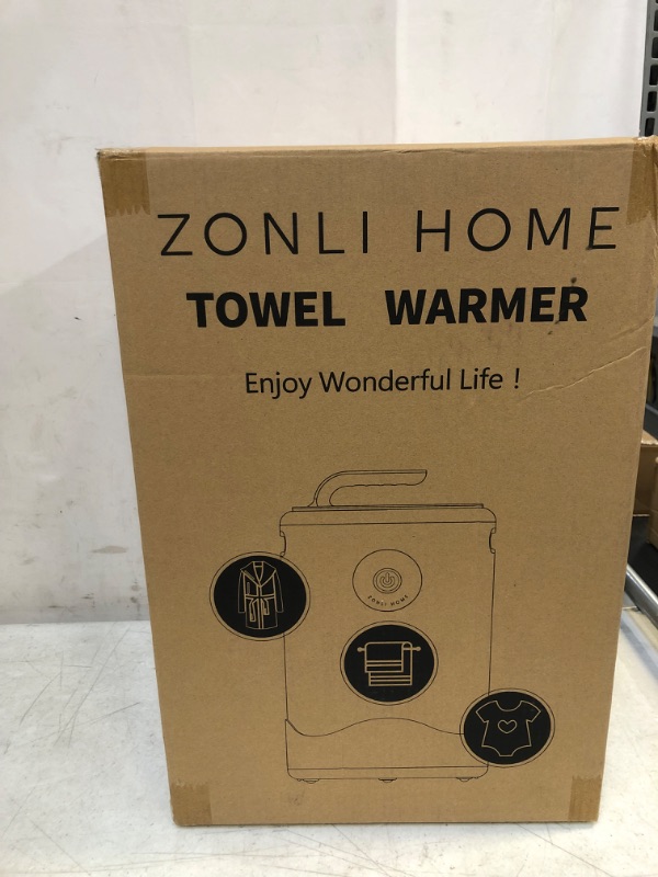 Photo 2 of ZonLi Towel Warmer - Luxury Towel Warmers for Bathroom, 1 Min Fast Heating, 4 Timer Settings, 1 Hour Auto Off, Fits Up to 2 Oversize Towels, Blankets, PJs, Best Gift for Her (Light Camel)
