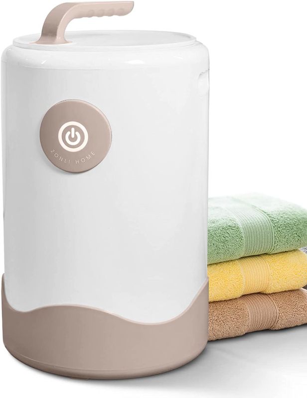 Photo 1 of ZonLi Towel Warmer - Luxury Towel Warmers for Bathroom, 1 Min Fast Heating, 4 Timer Settings, 1 Hour Auto Off, Fits Up to 2 Oversize Towels, Blankets, PJs, Best Gift for Her (Light Camel)
