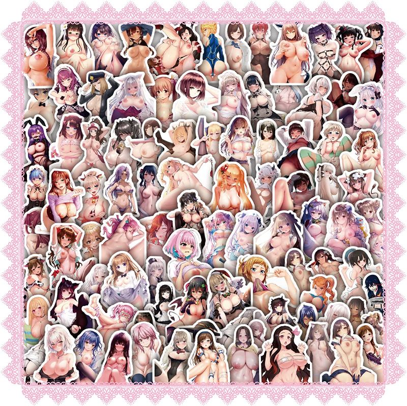 Photo 1 of 111PCS Anime Sexy Girls Stickers for Adults,Cute Hot Girl Waterproof Hentai Stickers for Water Bottle,Laptop,Skateboard,Computer,Motorcycle,Phone case and Bumper Decal
2PACKS
