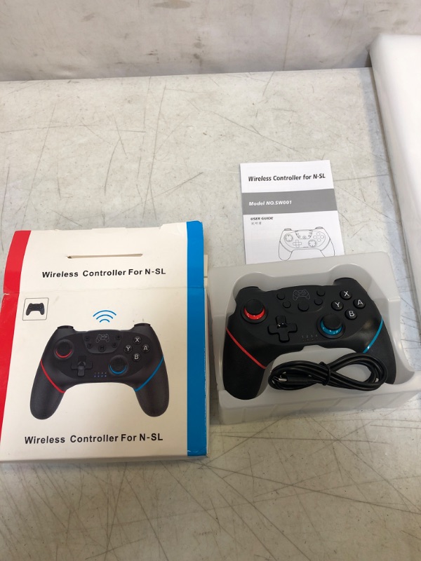 Photo 2 of Enhanced Nintendo Switch/Lite Wireless Switch Pro Controller Drop-Proof W/Bluetooth