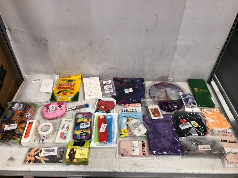 Photo 1 of 28 PCS RANDOM MISC BAG LOT - NEW ITEMS -- SOLD AS IS 