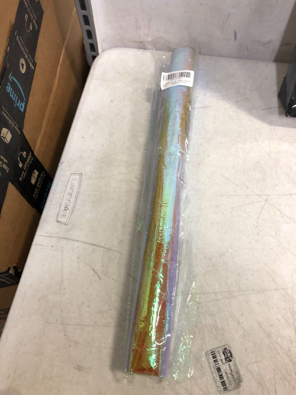 Photo 1 of 18x53 Inch Holographic Yellow Faux Leather Bundles
